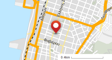 Location of business on map