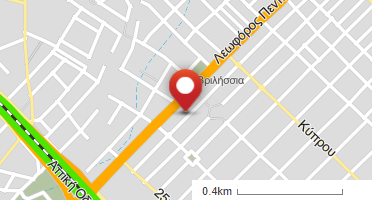 Χάρτης και σημείο της επιχείρησης