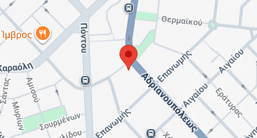 Location of business on map