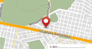 Location of business on map