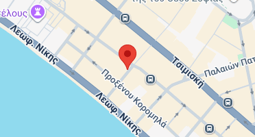 Location of business on map