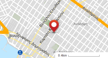 Location of business on map