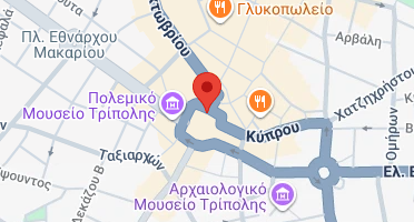Location of business on map