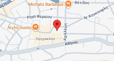 Location of business on map