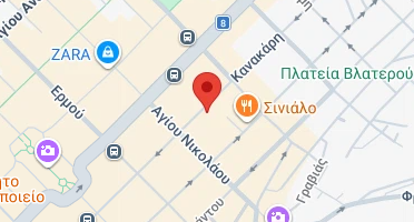Location of business on map