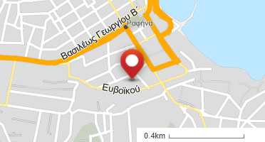 Location of business on map