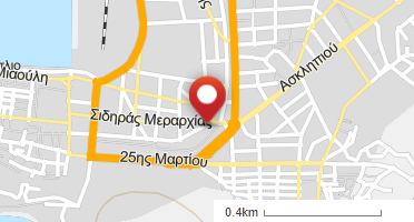 Χάρτης και σημείο της επιχείρησης