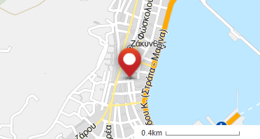 Location of business on map