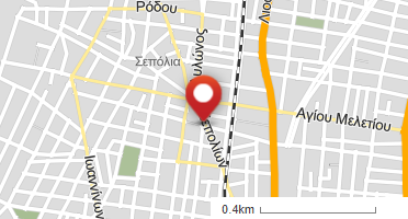 Location of business on map