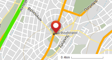 Location of business on map