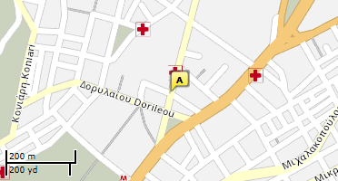 Χάρτης και σημείο της επιχείρησης