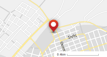 Location of business on map