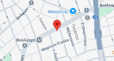 Location of business on map