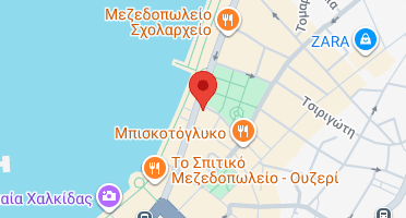 Location of business on map