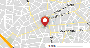 Location of business on map