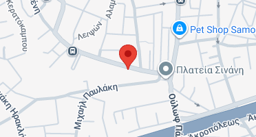 Location of business on map