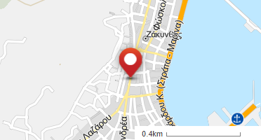 Location of business on map
