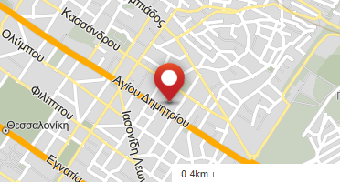 Location of business on map