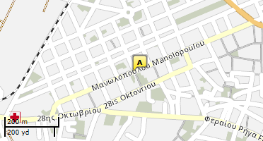 Χάρτης και σημείο της επιχείρησης