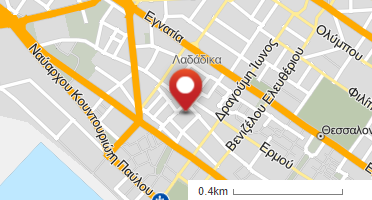 Χάρτης και σημείο της επιχείρησης