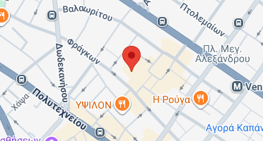Location of business on map