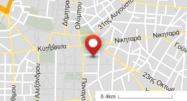 Location of business on map