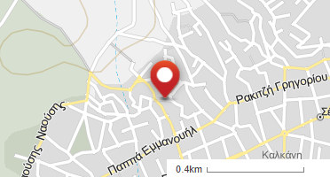Location of business on map