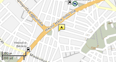 Location of business on map