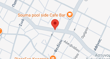 Location of business on map