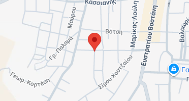 Location of business on map
