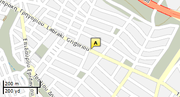 Location of business on map