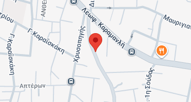 Location of business on map