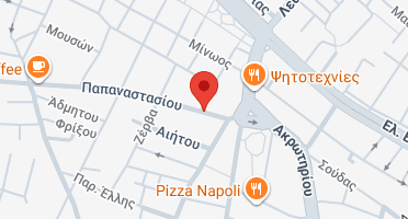 Location of business on map