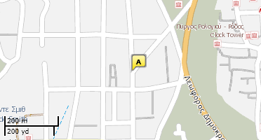 Χάρτης και σημείο της επιχείρησης