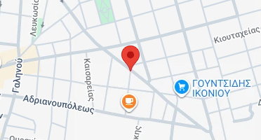 Location of business on map