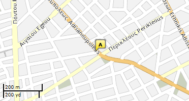 Location of business on map