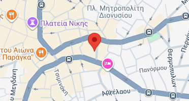 Location of business on map
