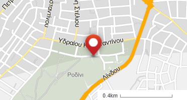 Location of business on map