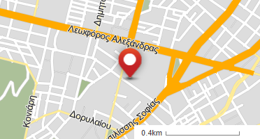 Location of business on map
