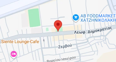 Location of business on map