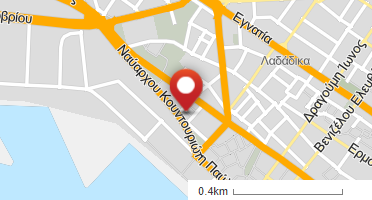 Location of business on map