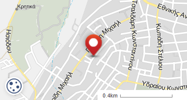 Location of business on map