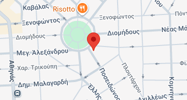 Location of business on map