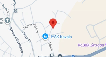 Location of business on map