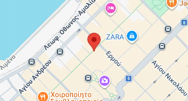 Location of business on map