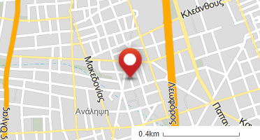 Location of business on map