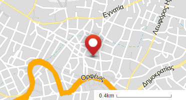 Location of business on map