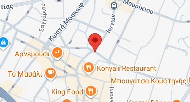 Χάρτης και σημείο της επιχείρησης