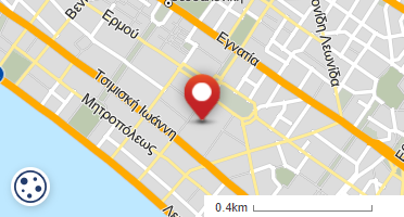 Location of business on map