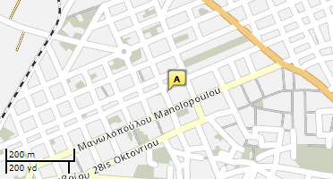Χάρτης και σημείο της επιχείρησης